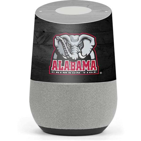 University of Alabama Basketball Wood Google Home Skin